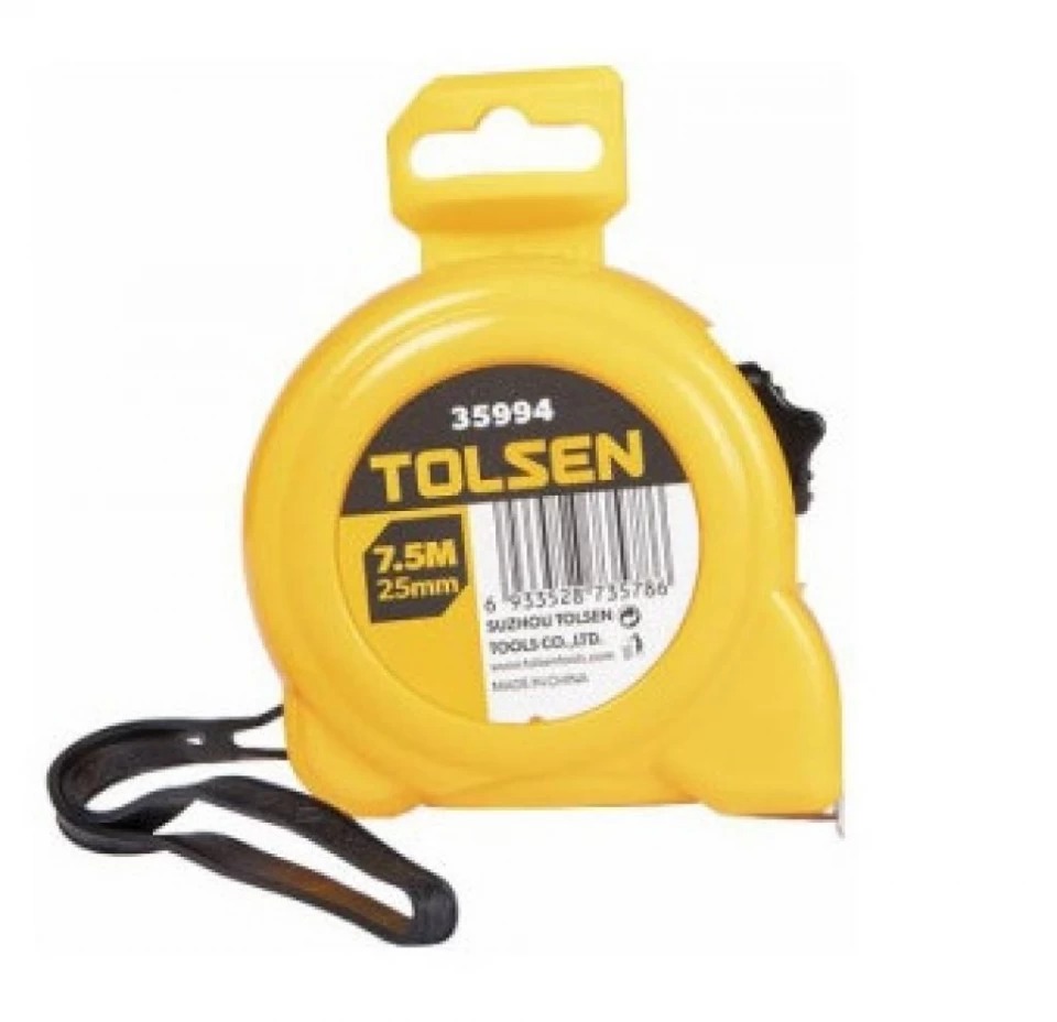 CINTA METRICA TOLSEN 7.5MTS 25 PIES